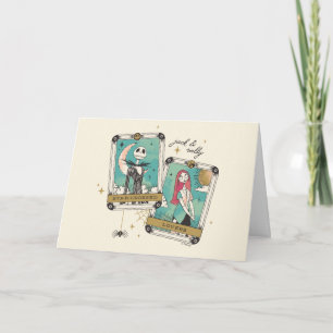 Jack & Sally Star-Crossed Lovers Tarot Cards