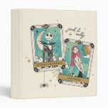 Jack &amp; Sally Star-Crossed Lovers Tarot Cards 3 Ring Binder