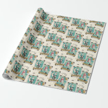 Jack & Sally Star-Crossed Lovers Tarot Cards Wrapping Paper