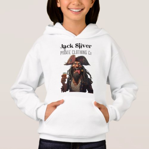 Jack Silver Pirate Clothing Co Hoodie