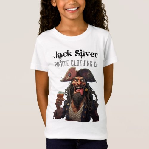 Jack Silver Pirate Clothing Co T_Shirt