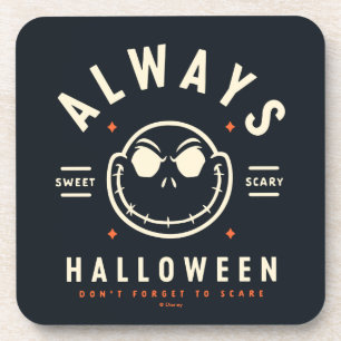 Jack Skellington - Always Halloween Beverage Coaster