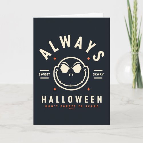 Jack Skellington _ Always Halloween Card