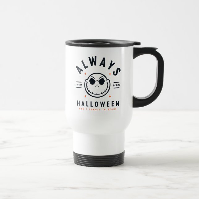 Jack Skellington - Always Halloween Travel Mug (Right)