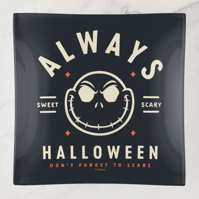 Jack Skellington - Always Halloween Trinket Tray (Front)