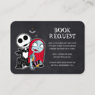 Jack Skellington and Sally Baby Shower Place Card