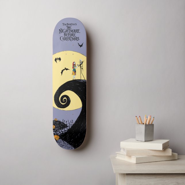 Jack Skellington and Sally  Skateboard (Wall Art)