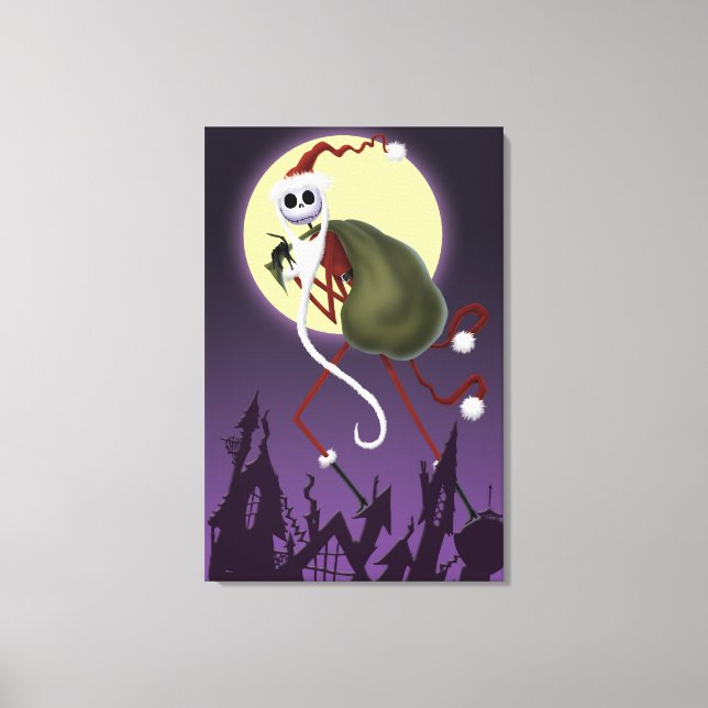 Jack Skellington | ...And To All A Good Fright! Canvas Print (Front)