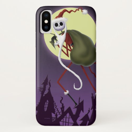 Jack Skellington  And To All A Good Fright iPhone X Case