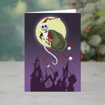 Jack Skellington | ...and To All A Good Fright! Holiday Card by nightmarebeforexmas at Zazzle