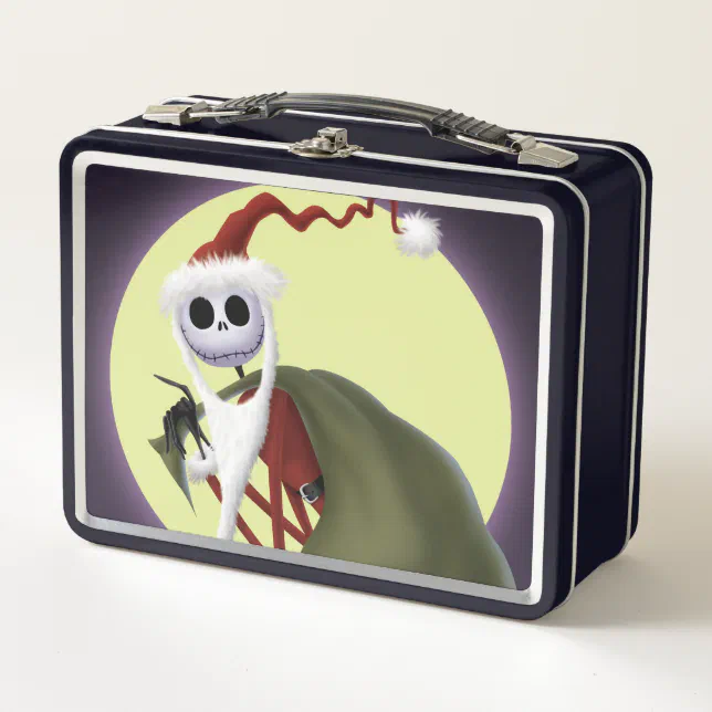Jack Skellington And To All A Good Fright! Metal Lunch Box Zazzle
