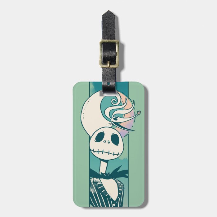 Jack Skellington and Zero - Forever & Always Luggage Tag