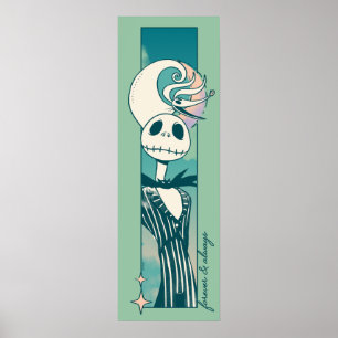 Jack Skellington and Zero - Forever & Always Poster