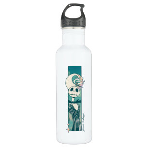 Jack Skellington and Zero - Forever & Always Stainless Steel Water Bottle