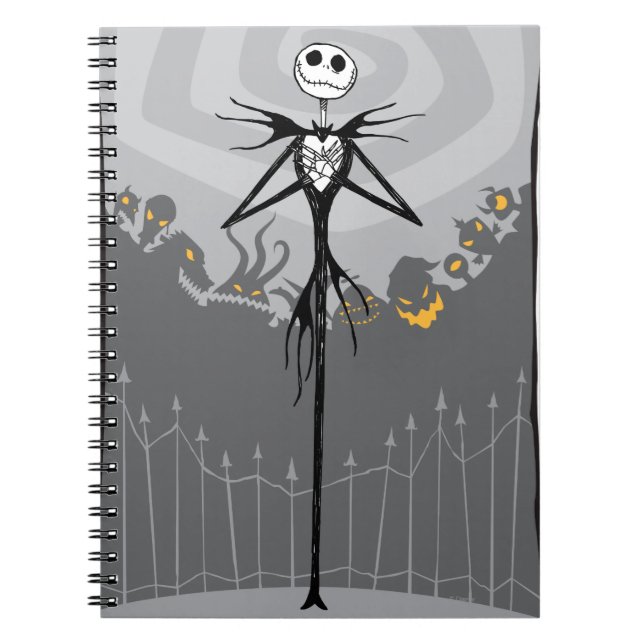 Jack Skellington | Cemetery Fence Notebook (Front)