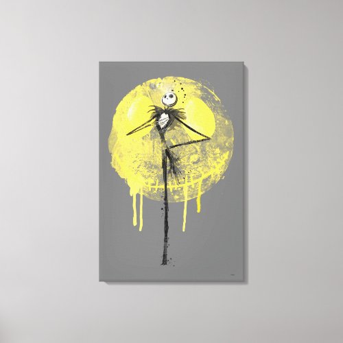 Jack Skellington  Cheers to Fears Canvas Print