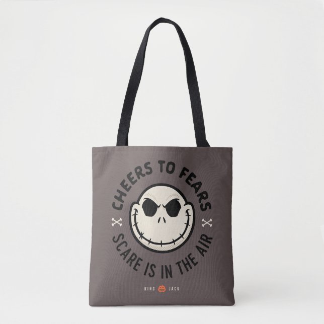 Jack Skellington - Cheers To Fears Tote Bag (Front)