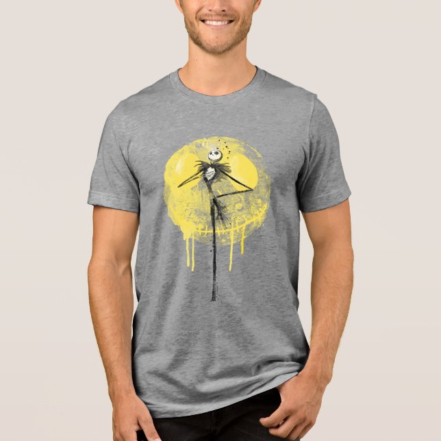 Jack Skellington | Cheers to Fears Tri-Blend Shirt (Front)
