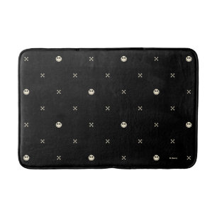 Jack Skellington & Cross Bones Pattern Bath Mat