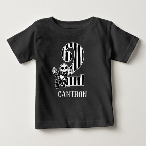Jack Skellington  Custom Birthday Boy Baby T_Shirt