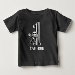 Jack Skellington | Custom Birthday Boy Baby T-shirt at Zazzle