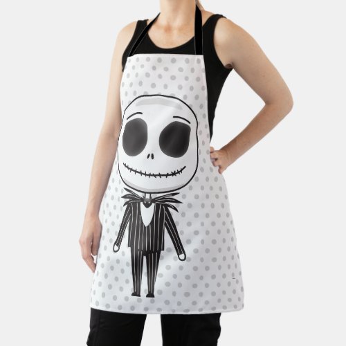 Jack Skellington Emoji 2 Apron