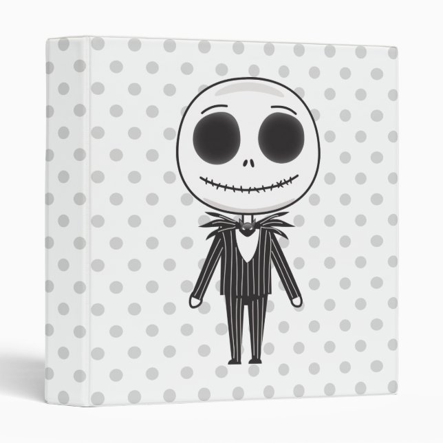 Jack Skellington Emoji Binder (Front/Spine)