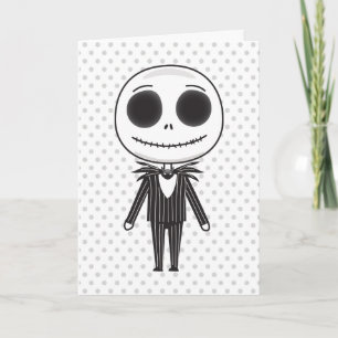 Jack Skellington Emoji Holiday Card