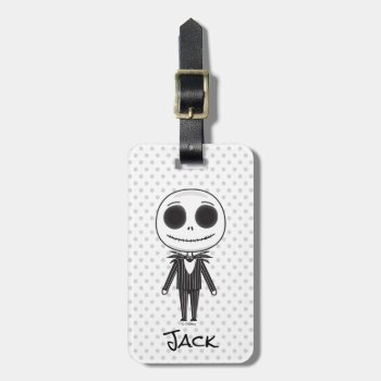 Jack Skellington Emoji Luggage Tag by nightmarebeforexmas at Zazzle