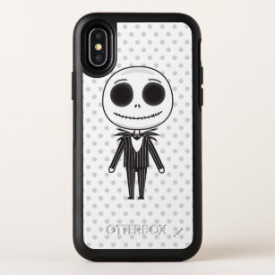 Jack Skellington Emoji OtterBox Symmetry iPhone X Case