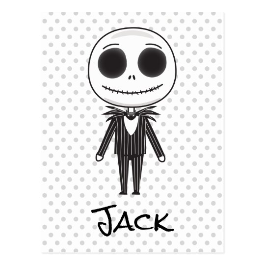 Jack Skellington Emoji Postcard Zazzle Com