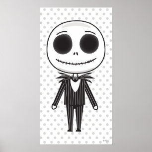 Jack Skellington Emoji Poster
