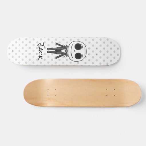 Jack Skellington Emoji Skateboard Deck Zazzle