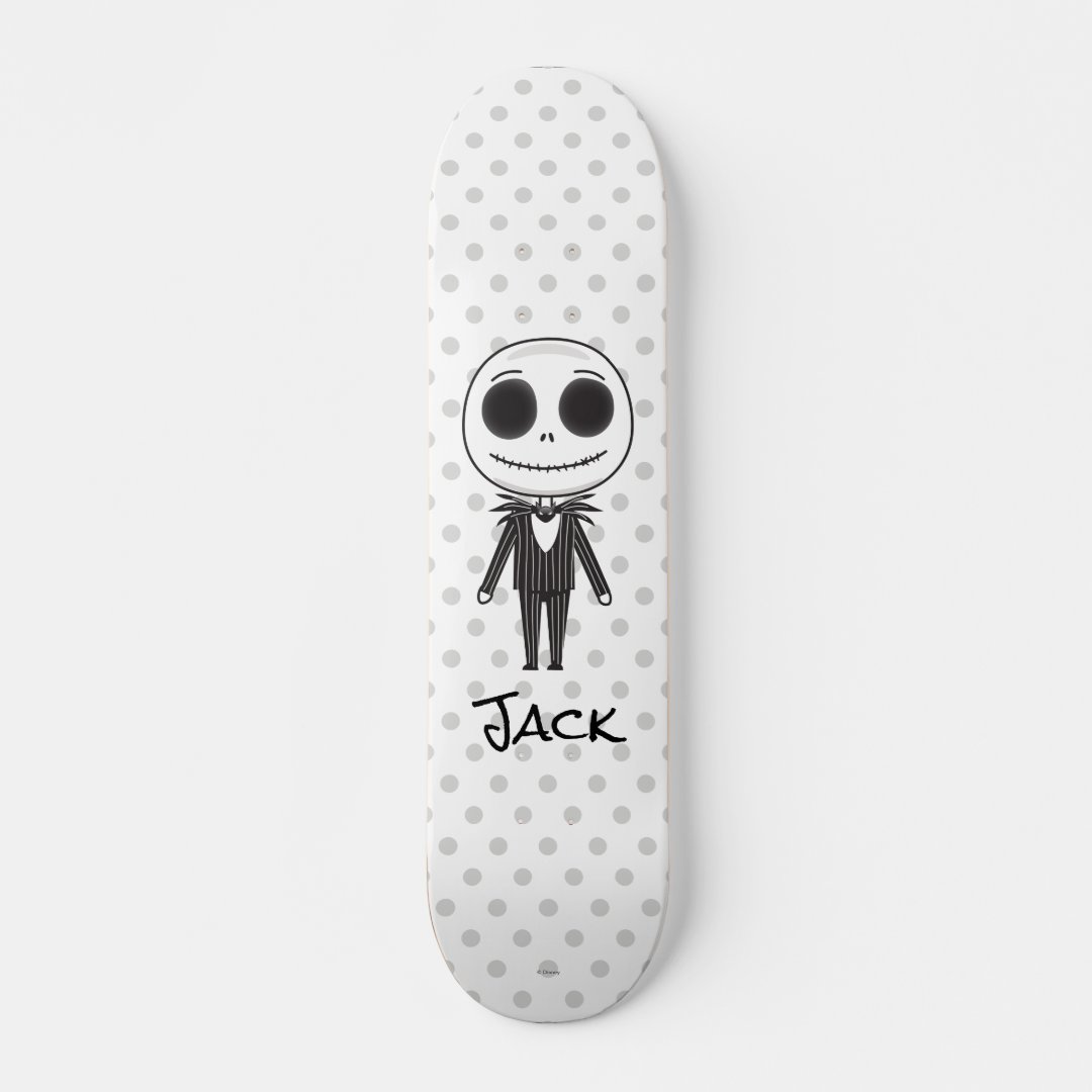 Jack Skellington Emoji Skateboard Deck Zazzle