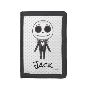 Jack Skellington Emoji Trifold Wallet