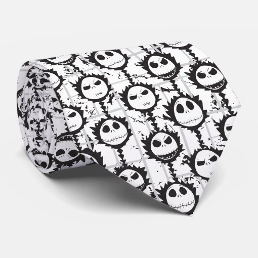 Jack Skellington Expressions Pattern Neck Tie | Zazzle