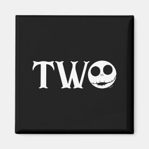 Jack Skellington First Birthday Two Baby Magnet