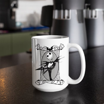 Jack Skellington | Framed Arms Crossed Coffee Mug by nightmarebeforexmas at Zazzle