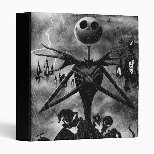 Jack Skellington | Ghostlike Charm Binder (Front/Spine)