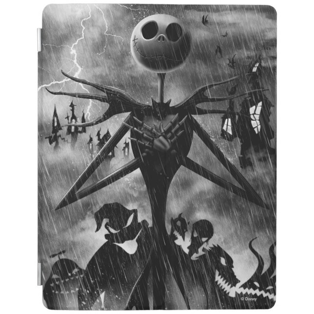 Jack Skellington | Ghostlike Charm iPad Smart Cover (Front)