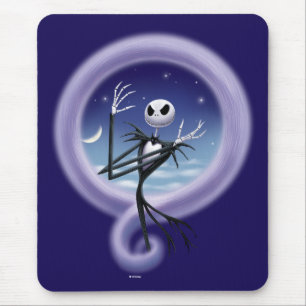 Jack Skellington Grin and Share It Mouse Pad