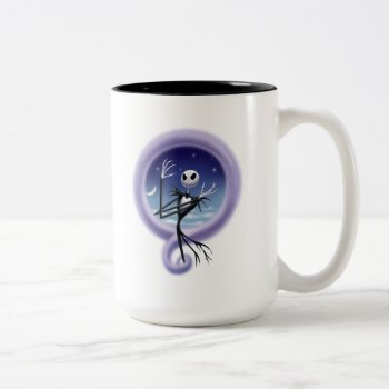 Jack Skellington | Grin And Share It Two-tone Coffee Mug by nightmarebeforexmas at Zazzle