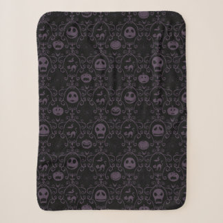 Jack Skellington Halloween Filigree Pattern Sherpa Blanket
