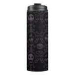 Jack Skellington Halloween Filigree Pattern Thermal Tumbler
