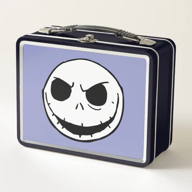 Jack Skellington Head Metal Lunch Box Zazzle