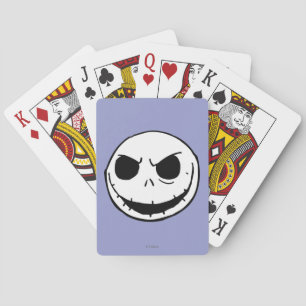 Jack Skellington - Head Playing Cards