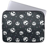 Jack Skellington Head &amp; Stars Pattern Laptop Sleeve