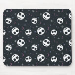 Jack Skellington Head &amp; Stars Pattern Mouse Pad