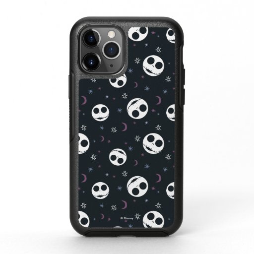 Jack Skellington Head & Stars Pattern OtterBox Symmetry iPhone 11 Pro Case