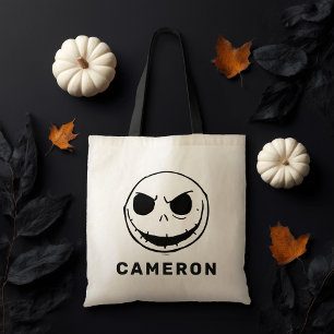 Jack Skellington - Head Tote Bag